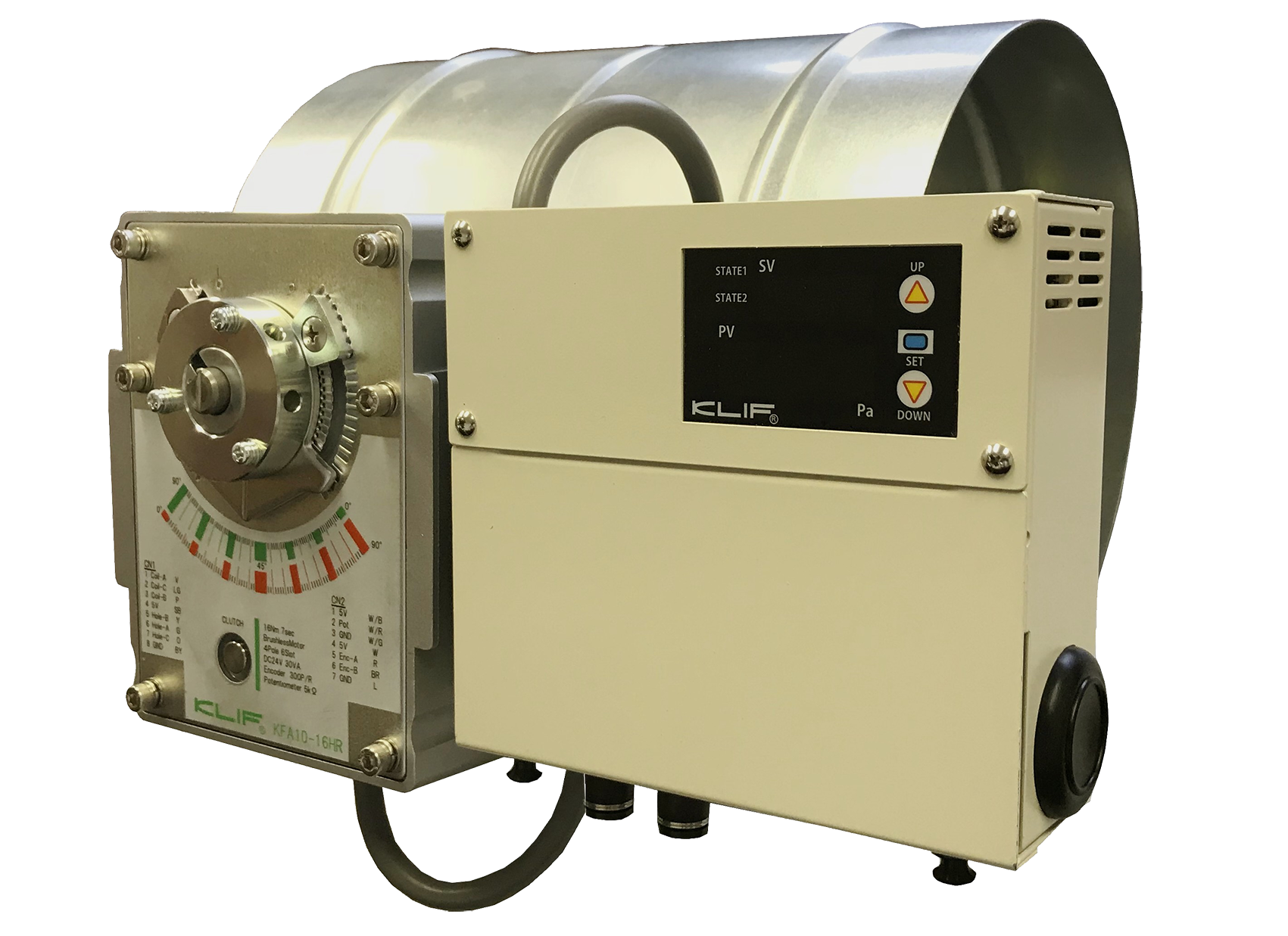 高精度室圧制御ダンパー Pcd 空調制御関連機器の製造 カスタマイズ メンテナンス クリフ株式会社